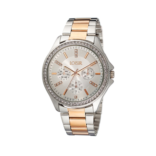 Women's Watch Speedway 11L03-00490 Loisir With Two-Tone Steel Bracelet And Silver Dial