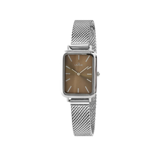 Women's Watch Oldie 11L03-00579 Loisir With Steel Mesh Band And Brown Dial