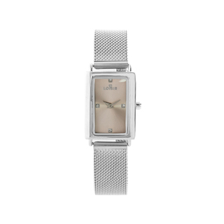 Women's Watch Board 11L03-00584 Loisir With Steel Mesh Band And Beige Dial