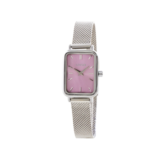 Women's Watch Oldie 11L03-00611 Loisir With Steel Mesh Band And Pink Dial