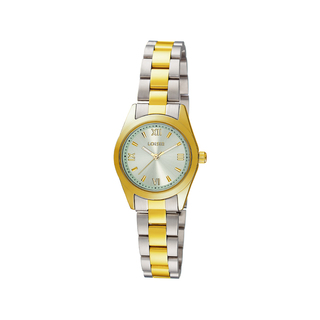 Women's Watch Flatline 11L03-00622 Loisir With Twotone Steel Bracelet And Light Green Dial
