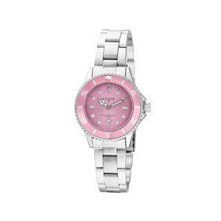 Women's Watch Mini Elegance 11L03-00643 Loisir With Steel Bracelet And Pink Dial