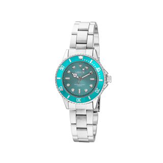 Women's Watch Mini Elegance 11L03-00645 Loisir With Steel Bracelet And Turquoise Dial