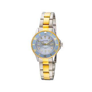 Women's Watch Mini Elegance 11L03-00647 Loisir With Two ToneSteel Bracelet And Light Blue Dial