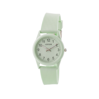 Παιδικό Ρολόι Baby 11L07-00324 Loisir Με Mint Λουράκι Σιλικόνης Και Mint Καντράν