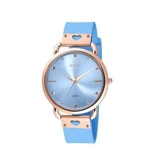 Women's Watch Monaco Loisir 11L75-00301 With Silicone Strap Light Blue And Blue Dial