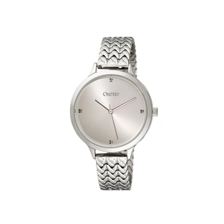 Γυναικείο Ρολόι Legacy 11X03-00680 Oxette Με ατσάλινο Μπρασελέ Και Ασημί Καντράν