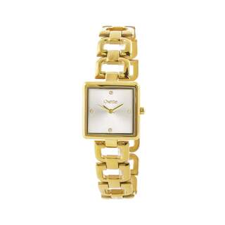 Women's Watch Artframe 11X05-00858 Oxette With Steel Gold-Plated Chain Bracelet And White Dial