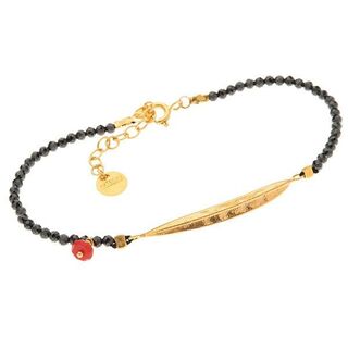 Γυναικείο Βραχιόλι Με Πέτρες Και Στοιχείο Φύλλο 12379 Arteon Ασήμι 925-Επιχρύσωση IP