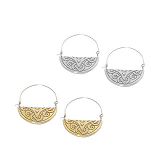 Women's Earrings ULFHILD Bronze Desperate Design