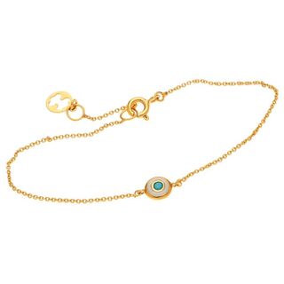 Women's Bracelet Made of Silver 925 Eye With Turquoise Enamel 12570 Arteon