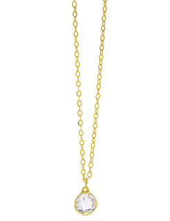 Women's Necklace With Stone Silver 925 Zircon 9A-KD288 Prince