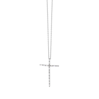 Women's Necklace Cross Silver 925 Zircon 1A-KD374-1 Prince