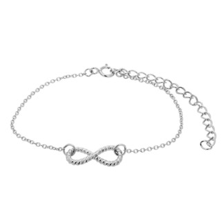 Women's Bracelet Infinity Silver 925-Platinum Plating 1TA-BR058-1 Prince