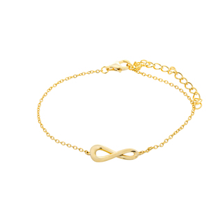 Women's Bracelet Infinity Prince Silver 925 1TA-BR107-3 Gold Plating