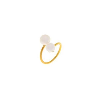 Γυναικείο Δαχτυλίδι 23470 Arteon Ασήμι 925-Επιχρύσωση-Μαργαριτάρια
