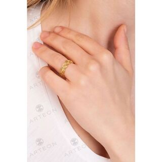 Γυναικείο Δαχτυλίδι-Βέρα Με Σπείρες Arteon 23812 Ασήμι 925-Επιχρύσωση