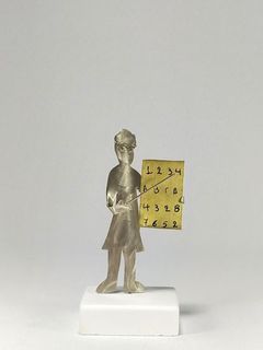 Micro sculpture "Doctor"  Alpakas- Brass NM11100A
