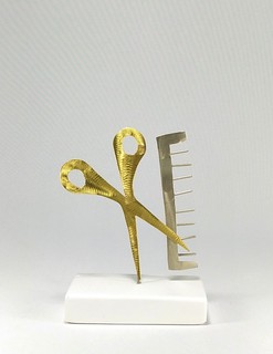 Comb Scissors Brass-Alpaca NM11108XA