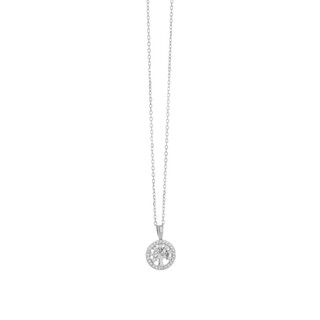 Necklace Tree of Lfe Silver 925 Rhodium Plated 2ZK-KD061-1 Prince
