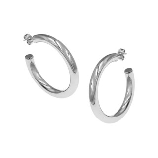 Women's Big Hoop Earrings  Steel 316L 303101258.030