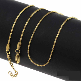 Women's Neck Chain Steel 316L-Gold IP 304100176.145 45cm