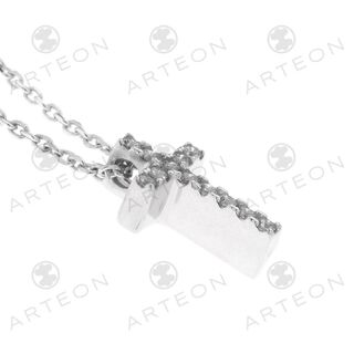 Women's Necklace Arteon 30927 Made of 925 Silver With Cross and White Zircons