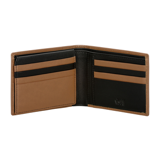 Men's Leather Wallet 31H-WA003BC Visetti Light Brown