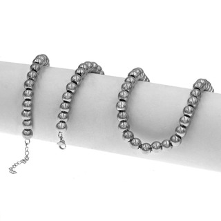 Women's Necklace With Balls 324100736 316L Steel