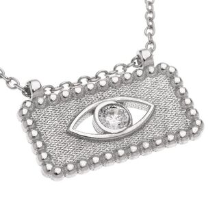 Women's Necklace With Pendant Eye Silver 925, 32623 Arteon