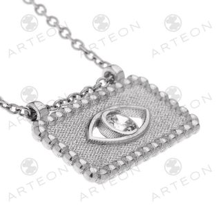 Women's Necklace With Pendant Eye Silver 925, 32623 Arteon
