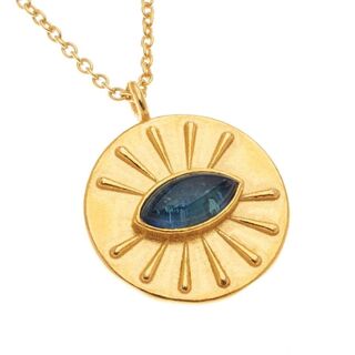 Women's Eye Necklace Arteon 32733 Silver 925-Gold Plated
