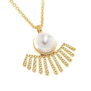 Women's Necklace With Pendant Eye Silver 925-Gold Plating, 32981 Arteon