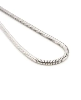 Unisex Chain Necklace Snake Round  316L Steel 3679 LifeLikes