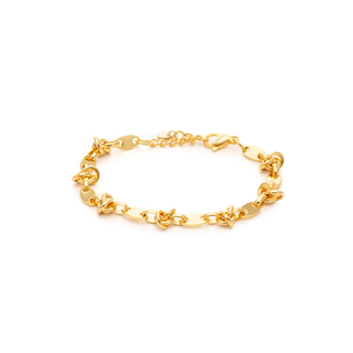Γυναικείο Βραχιόλι Visetti 42AE-BR005G Ατσάλι 316L-Gold IP