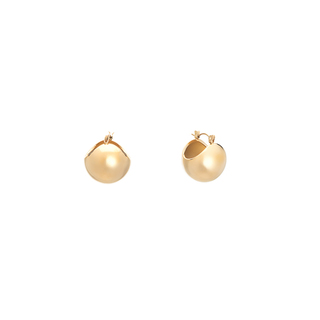 Women's Earrings Balls Visetti 42K-SC037G Steel 316L-Gold IP