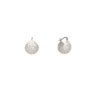 Women's Ηoop Earrings Visetti 42K-SC052S Steel 316L