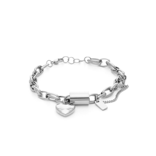 Women's Bracelet Heart Visetti 42M-BR001S Steel 316L