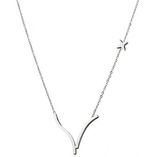 Women's Necklace V Chain Steel 316L N-07024 Artcollection