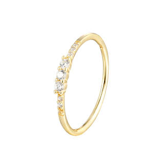 Women's Ring With Zircon Silver 925 4A-RG087 Prince