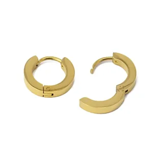 Women's Hoop Earrings Saba Steel BPE561 Anartxy