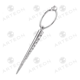 Women's Hoop Earrings 51064 Arteon Silver 925
