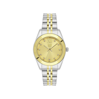 Γυναικείο Ρολόι Visetti 52Z-SW015SGG Steel 316L-Gold IP