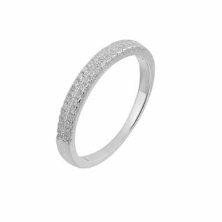 Women's Ring With Zircon Silver 925 5O-RG029 Prince