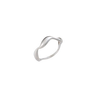 Women's Ring Silver 925 6F-RG126 Prince