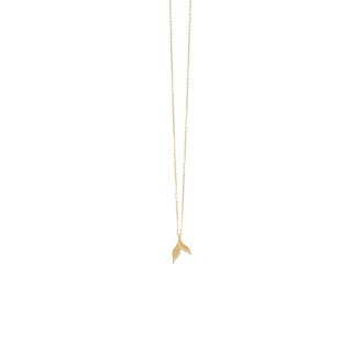 Women's Mermaid Tail Necklace Silver 925-Zircon 6ZK-KD638 Prince