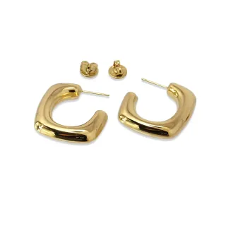 Γυναικεία Σκουλαρίκια Κρίκοι Emelda Ατσάλινα CPE100 Anartxy