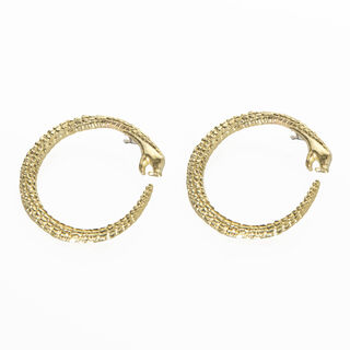 Women's Earrings ODGER Bronze Gold Plated Desperate Design