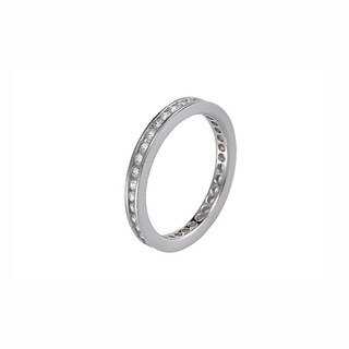 Women's Ring Silver 925- Zircon 9A-RG0037 Prince