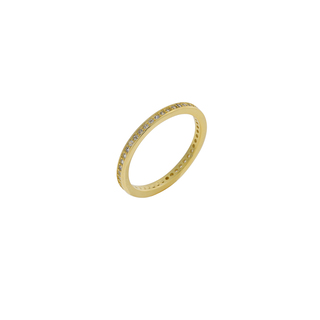 Γυναικείο Δαχτυλίδι Ολόβερο Ασήμι 925- Ζιργκόν  9A-RG0037 Prince